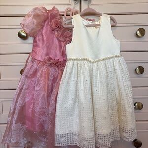 Fancy girl dresses size 5T bundle